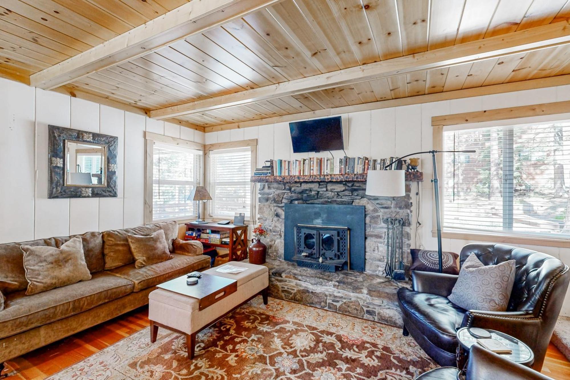 Chic Carnelian Bay Cabin Exterior foto